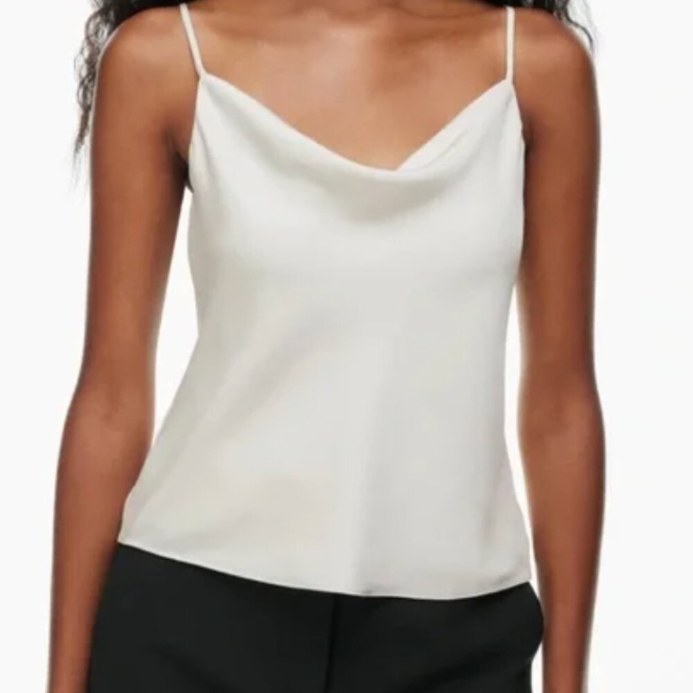 Aritzia Babaton Cowl Neck Satin Cami